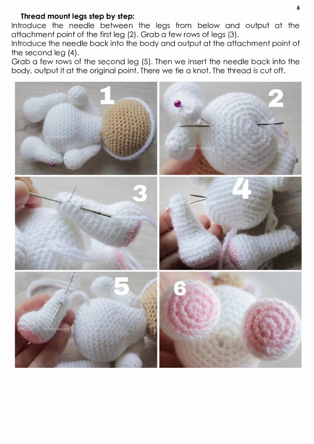 April the bear crochet pattern