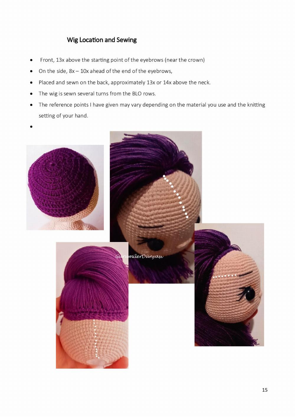 BADE DOLL PATTERN CROCHET AMİGURUMİ PATTERN PDF