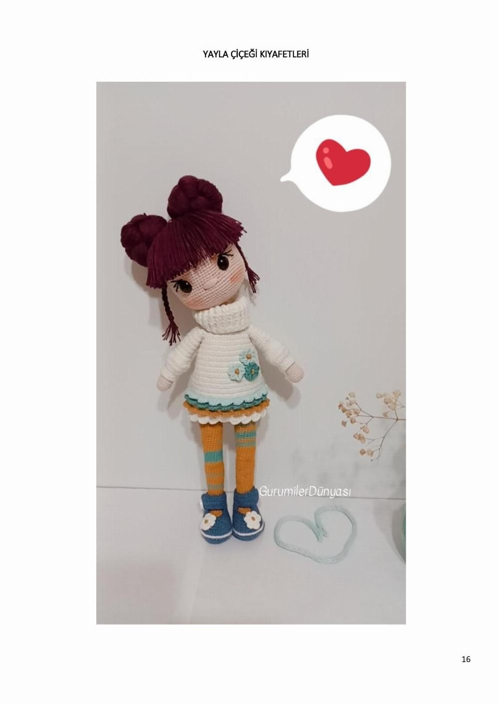 BADE DOLL PATTERN CROCHET AMİGURUMİ PATTERN PDF