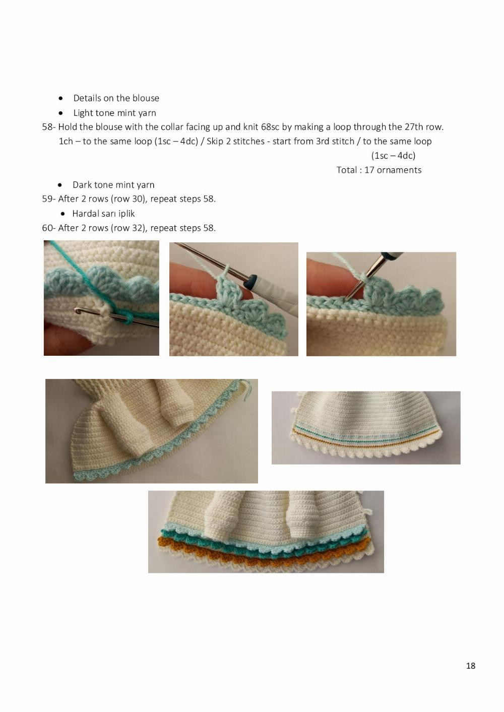 BADE DOLL PATTERN CROCHET AMİGURUMİ PATTERN PDF