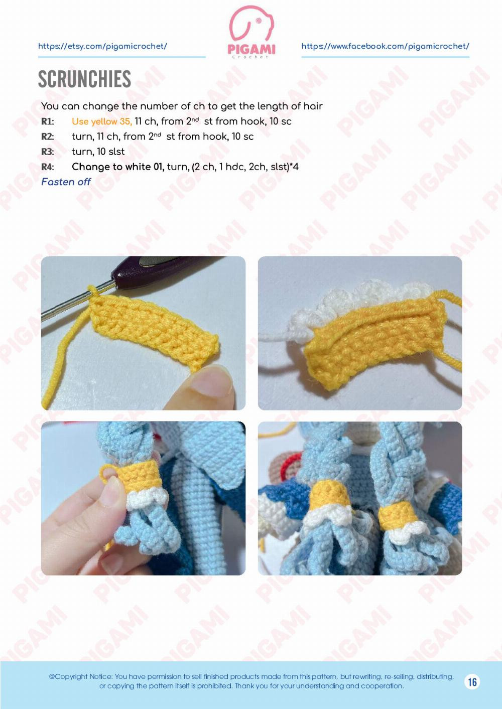 bailu doll crochet pattern