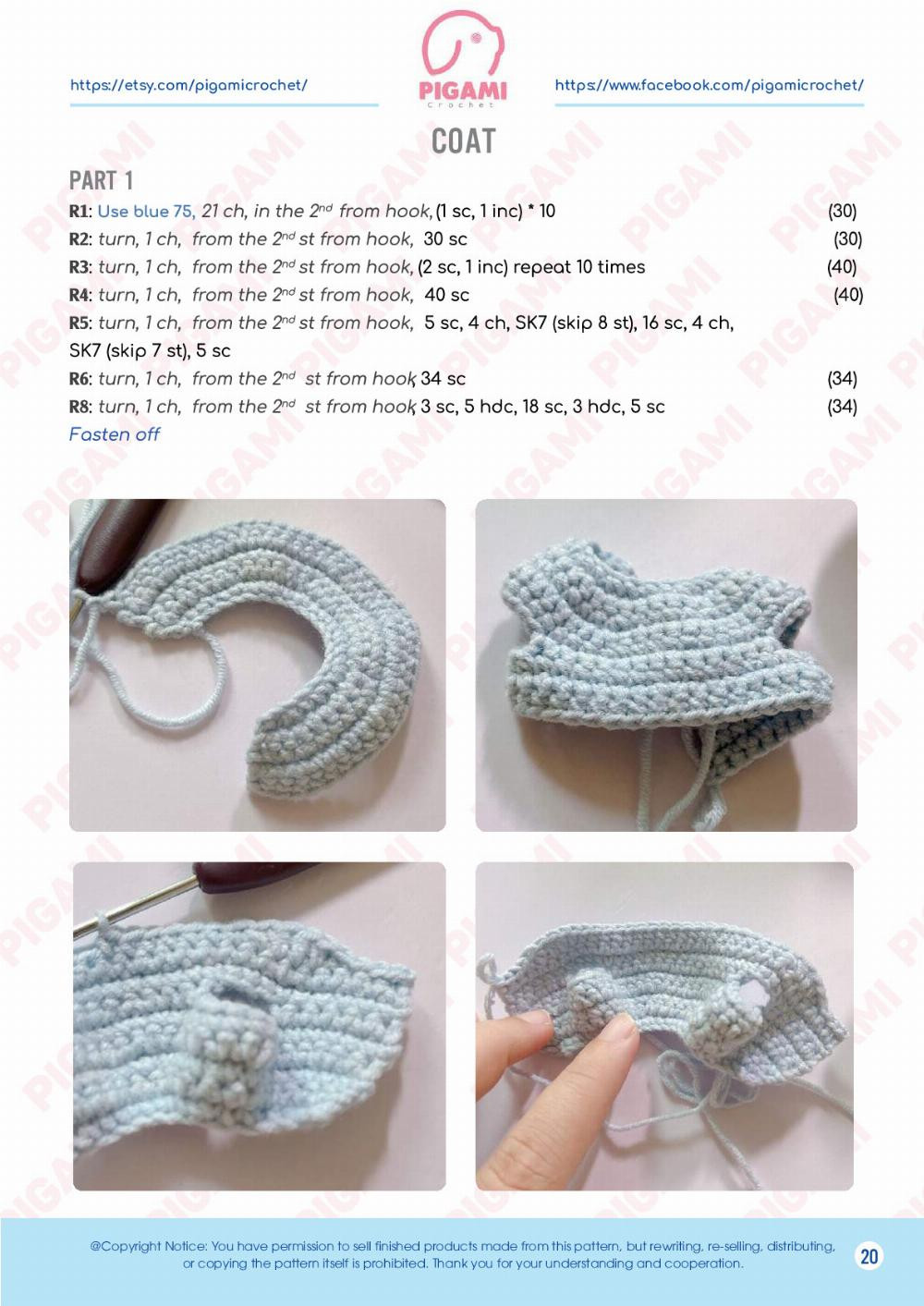 bailu doll crochet pattern