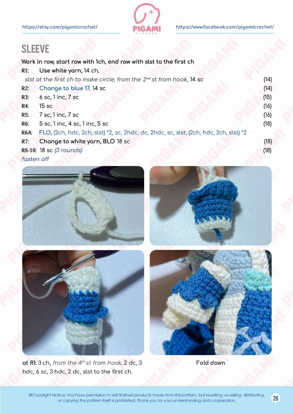 bailu doll crochet pattern