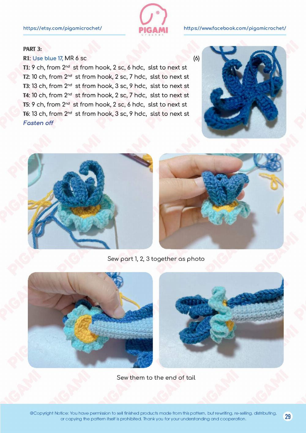 bailu doll crochet pattern