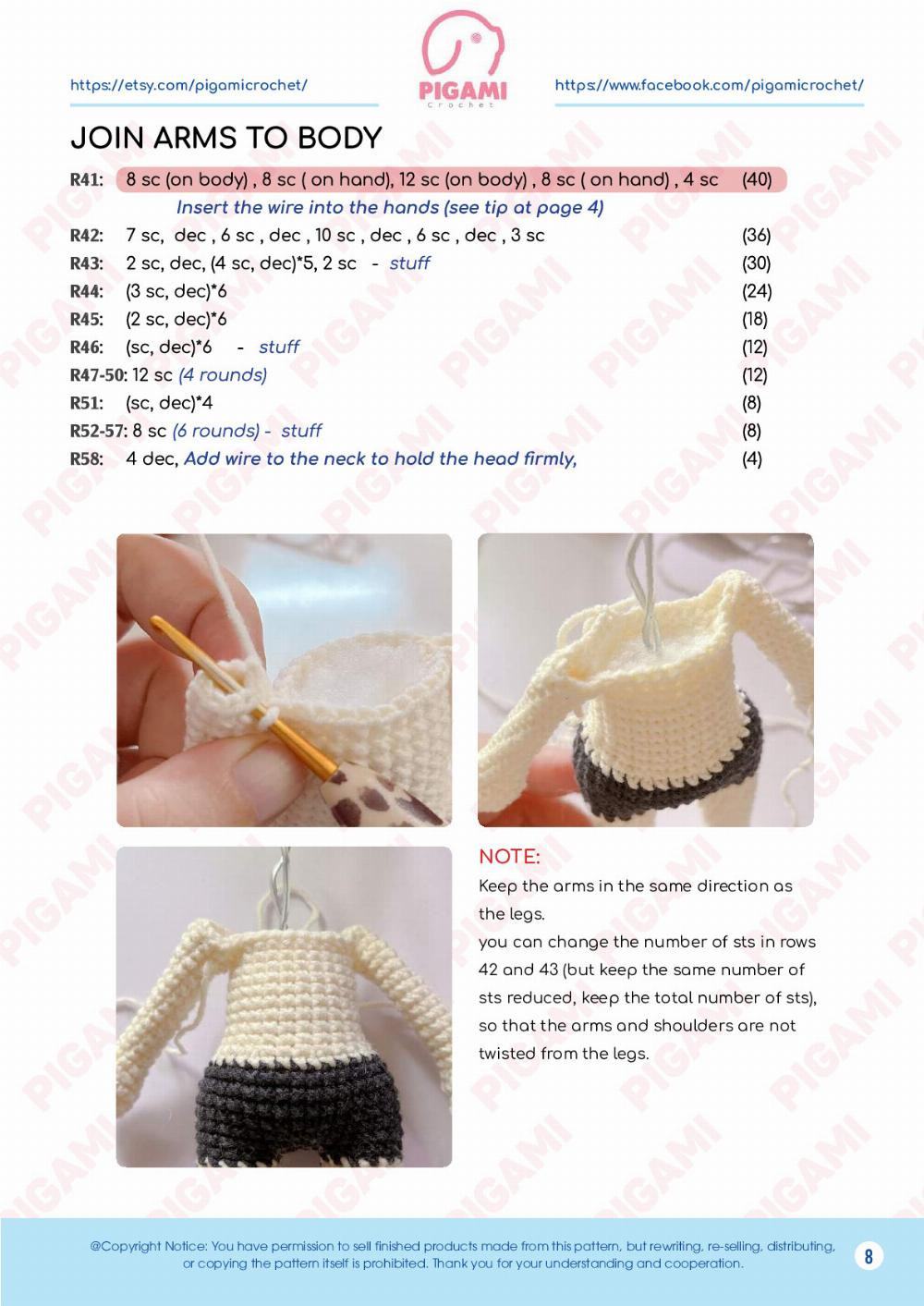 bailu doll crochet pattern