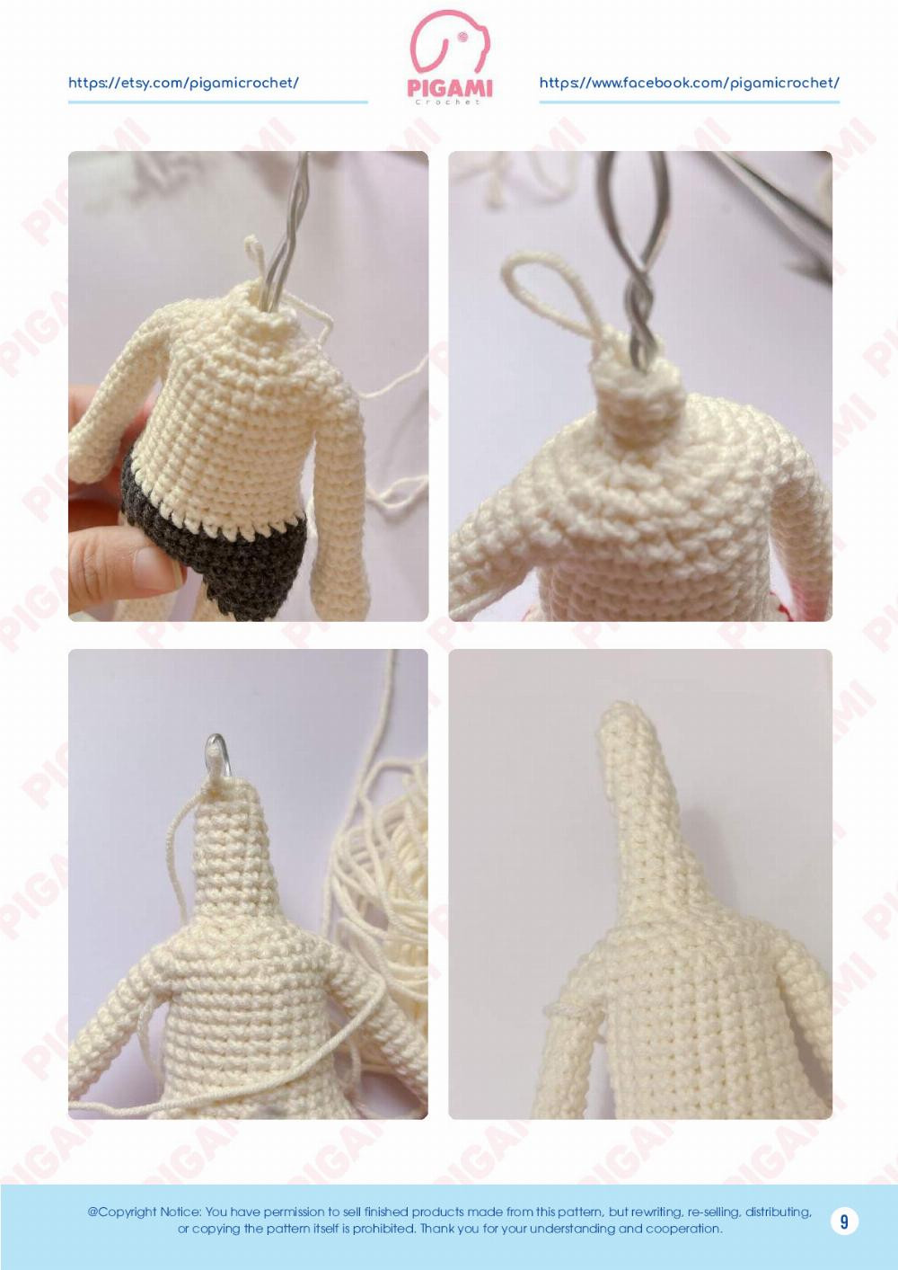 bailu doll crochet pattern