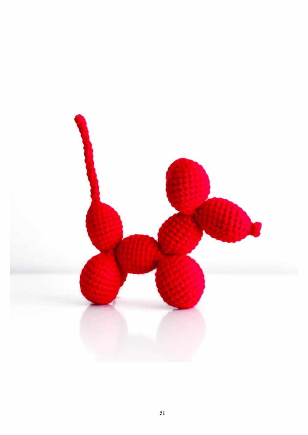 balloon animal, Crochet patterns for dogs, bears, rabbits, giraffes, swans...