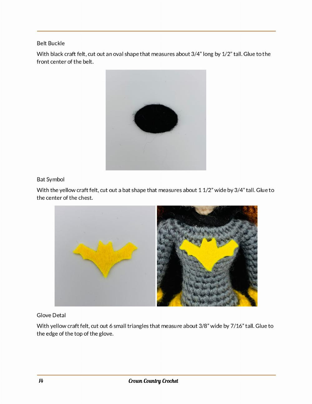 bat heroine crochet pattern, super bat girl