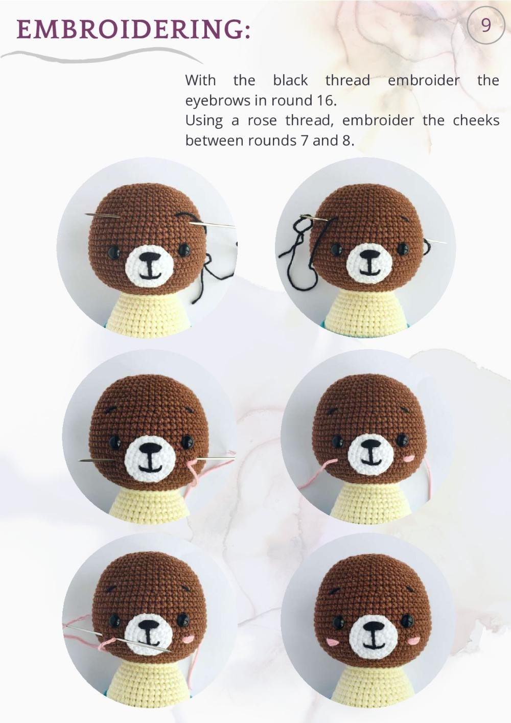 BEAR NICK PATTERN  Toys