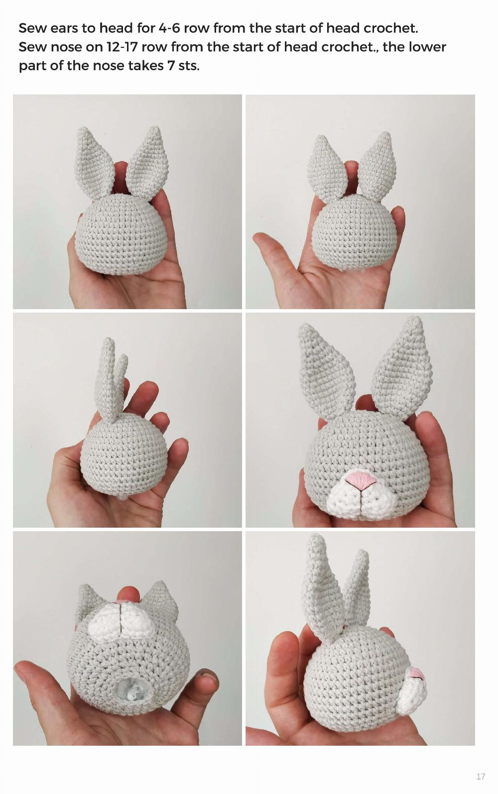 BUNNY HONEY crochet pattern