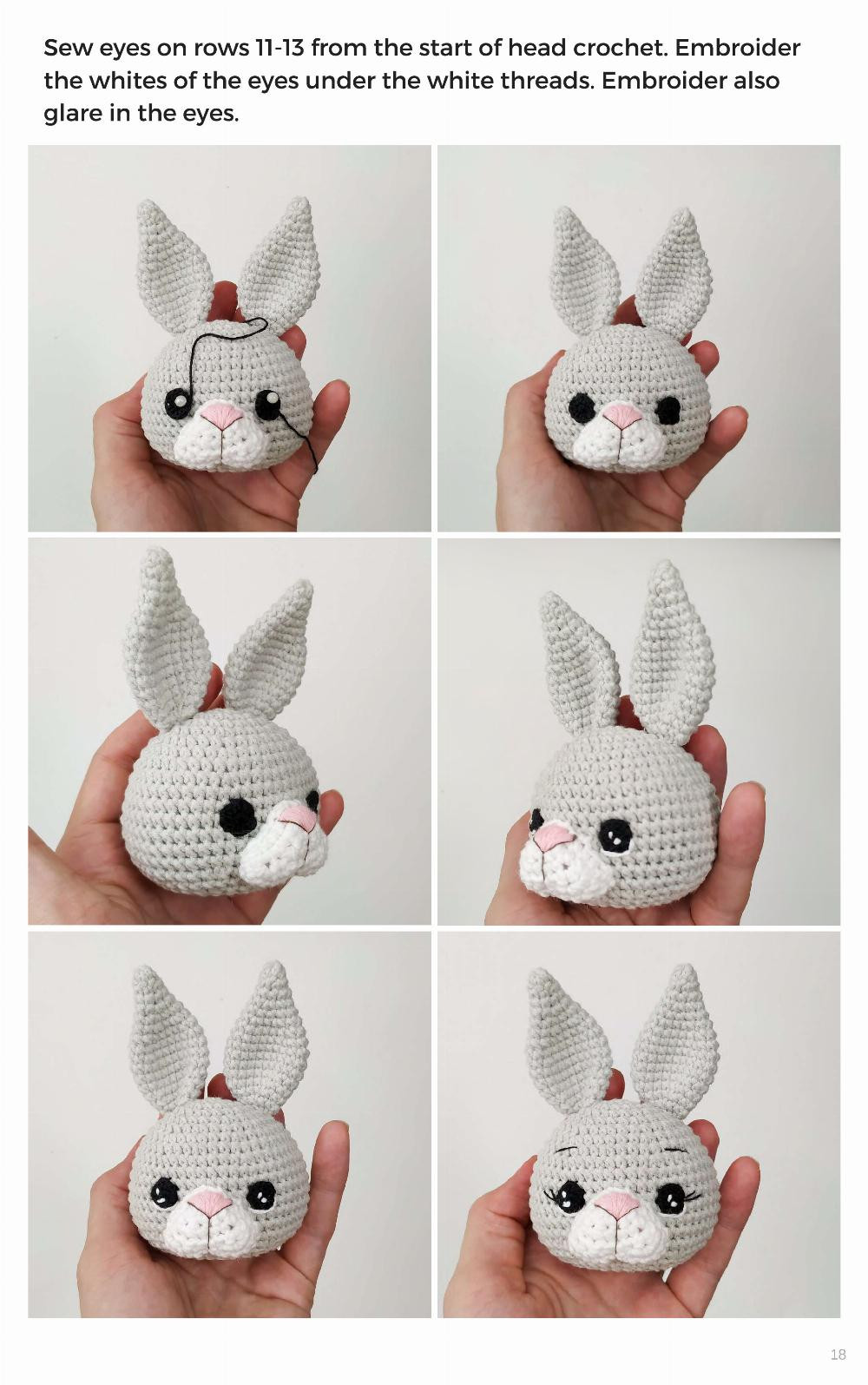 BUNNY HONEY crochet pattern