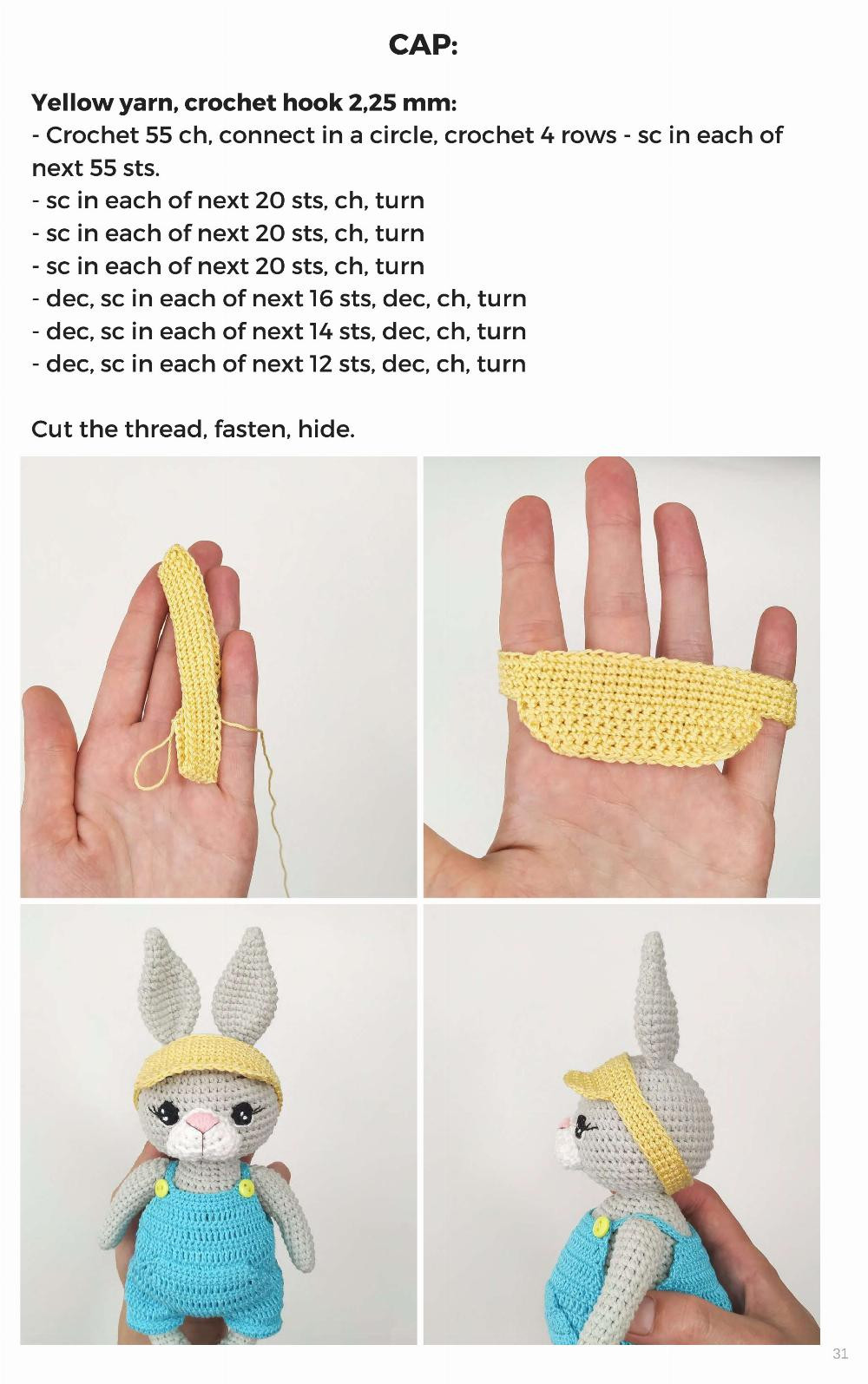 BUNNY HONEY crochet pattern