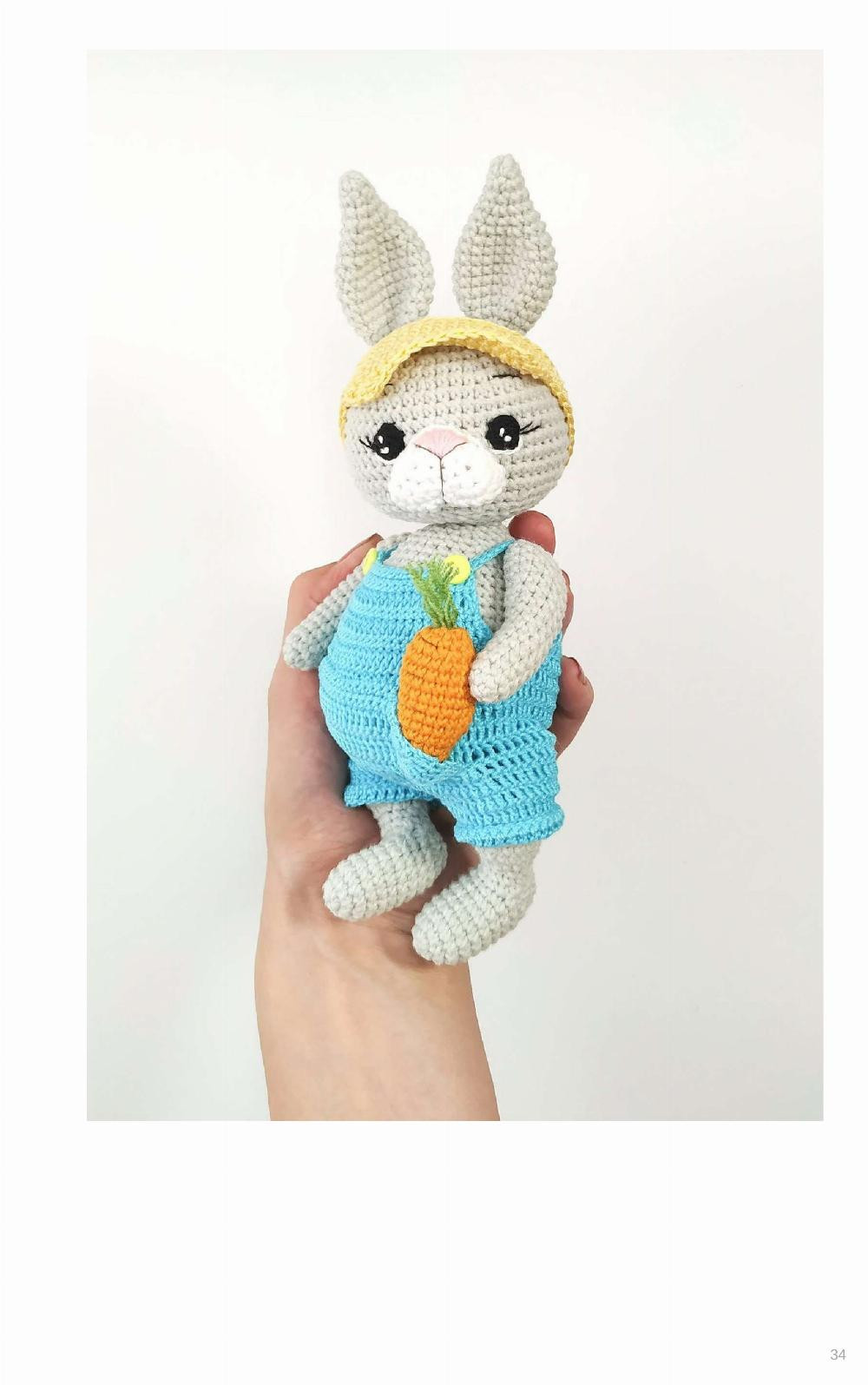 BUNNY HONEY crochet pattern