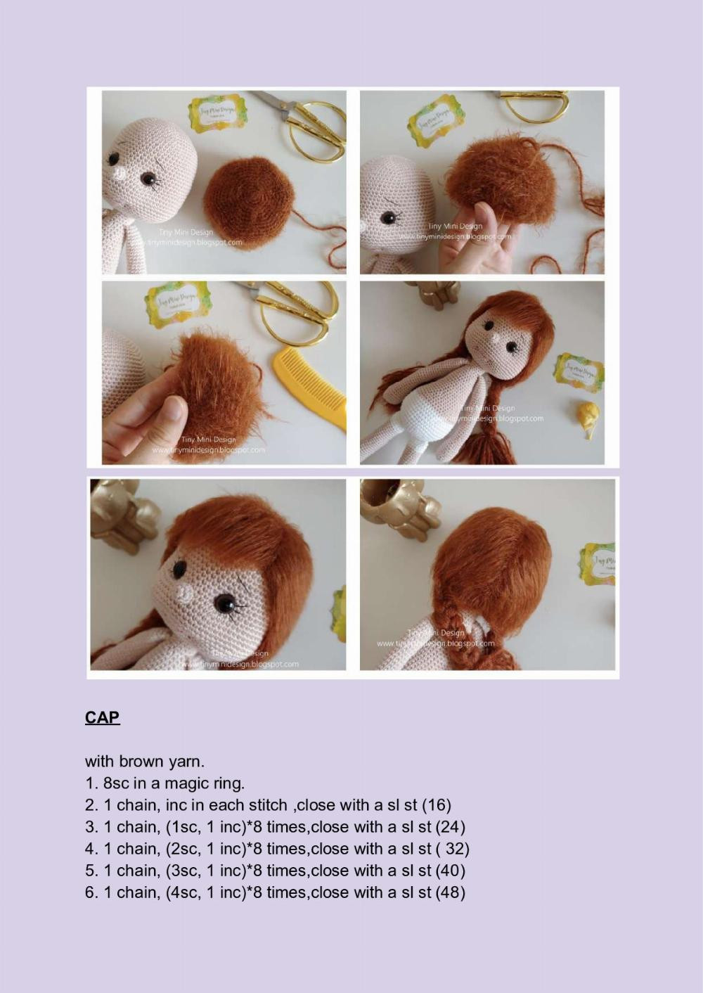 Cathy Doll crochet pattern