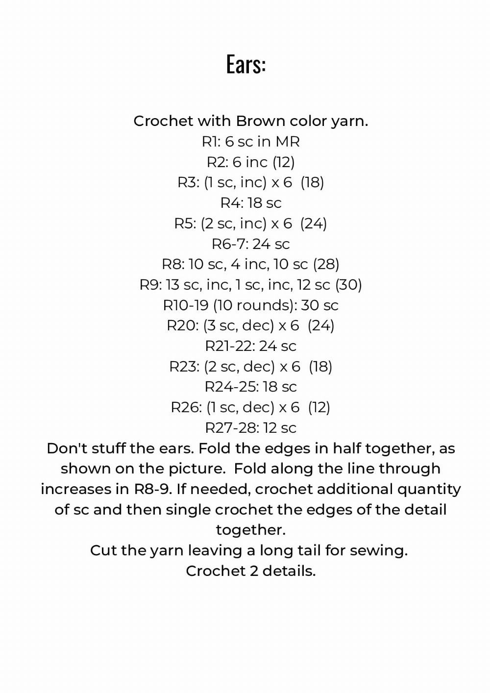 charli dog crochet pattern