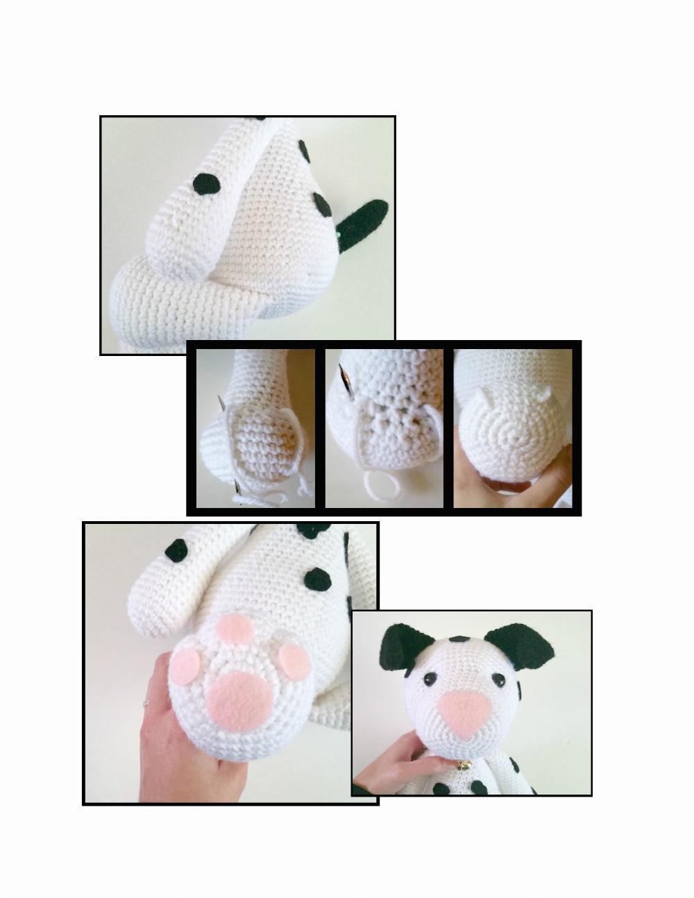 Charlie the puppy crochet pattern, dog