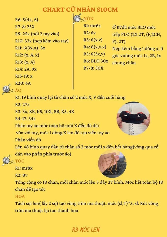 Chart móc cử nhân s10cm