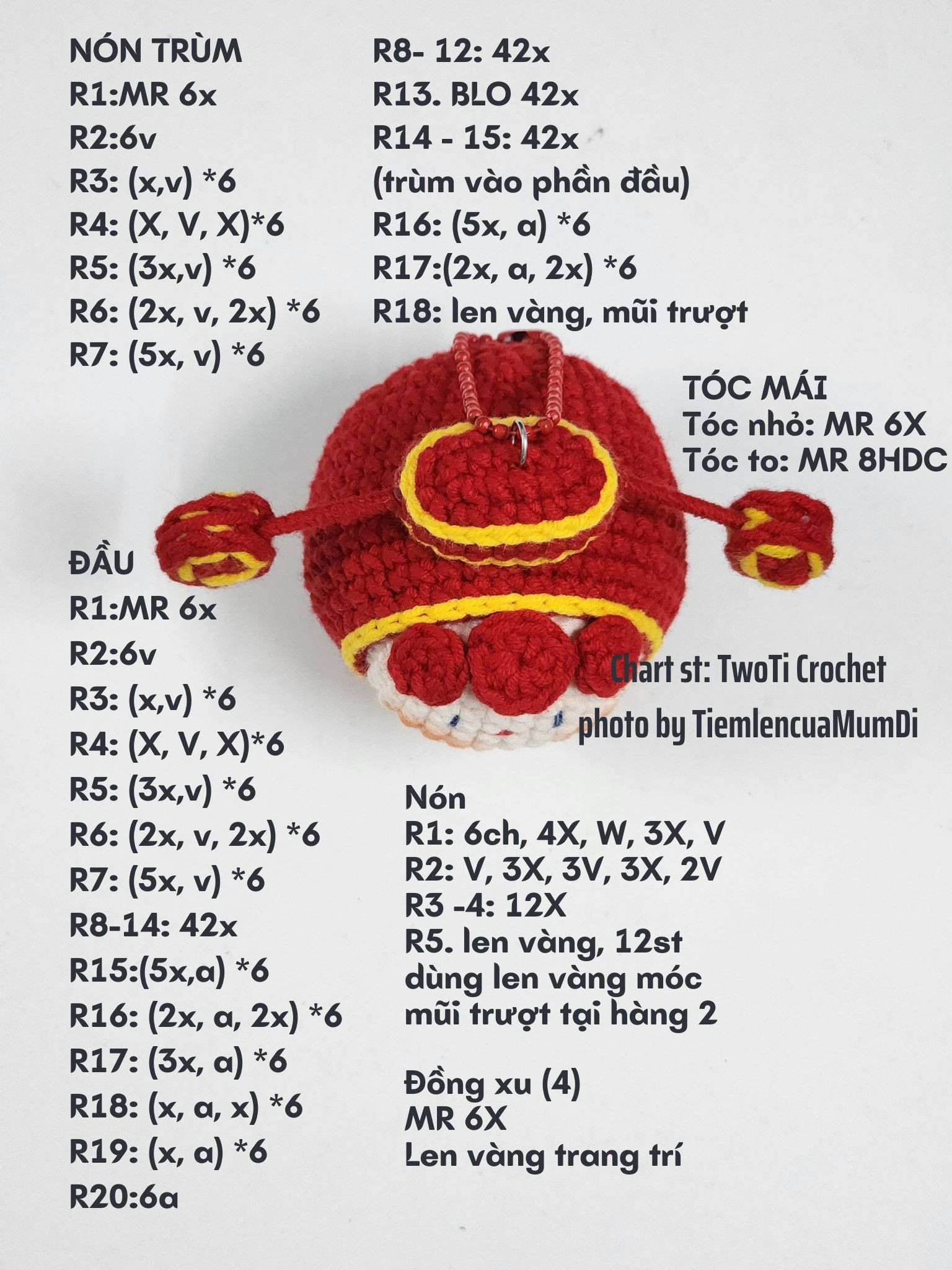 Chart móc mochi thần tài