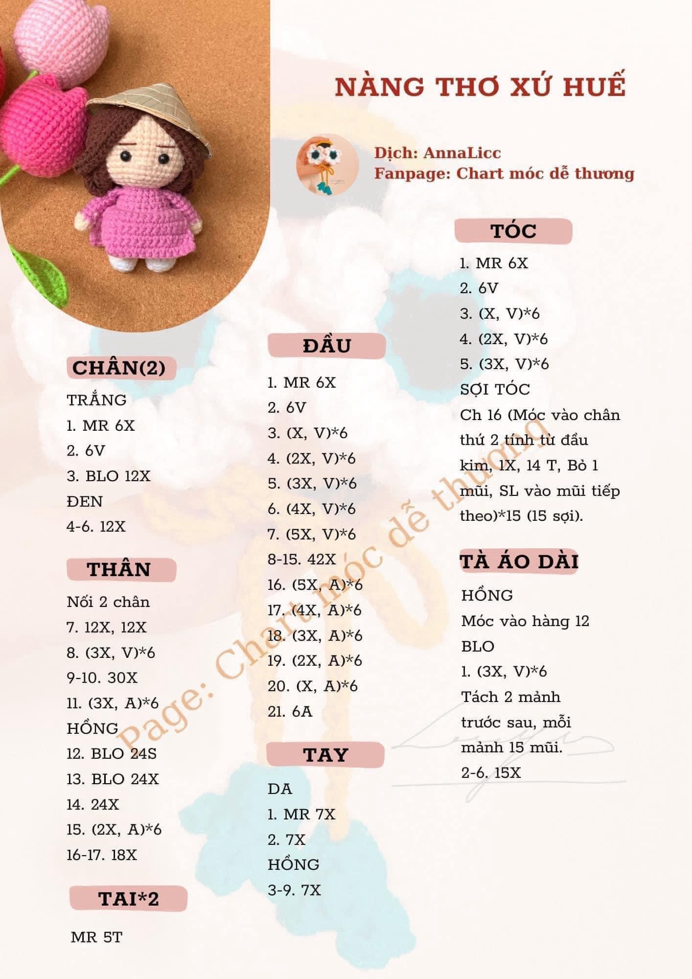 Chart móc nàng thơ xứ huế đội nón