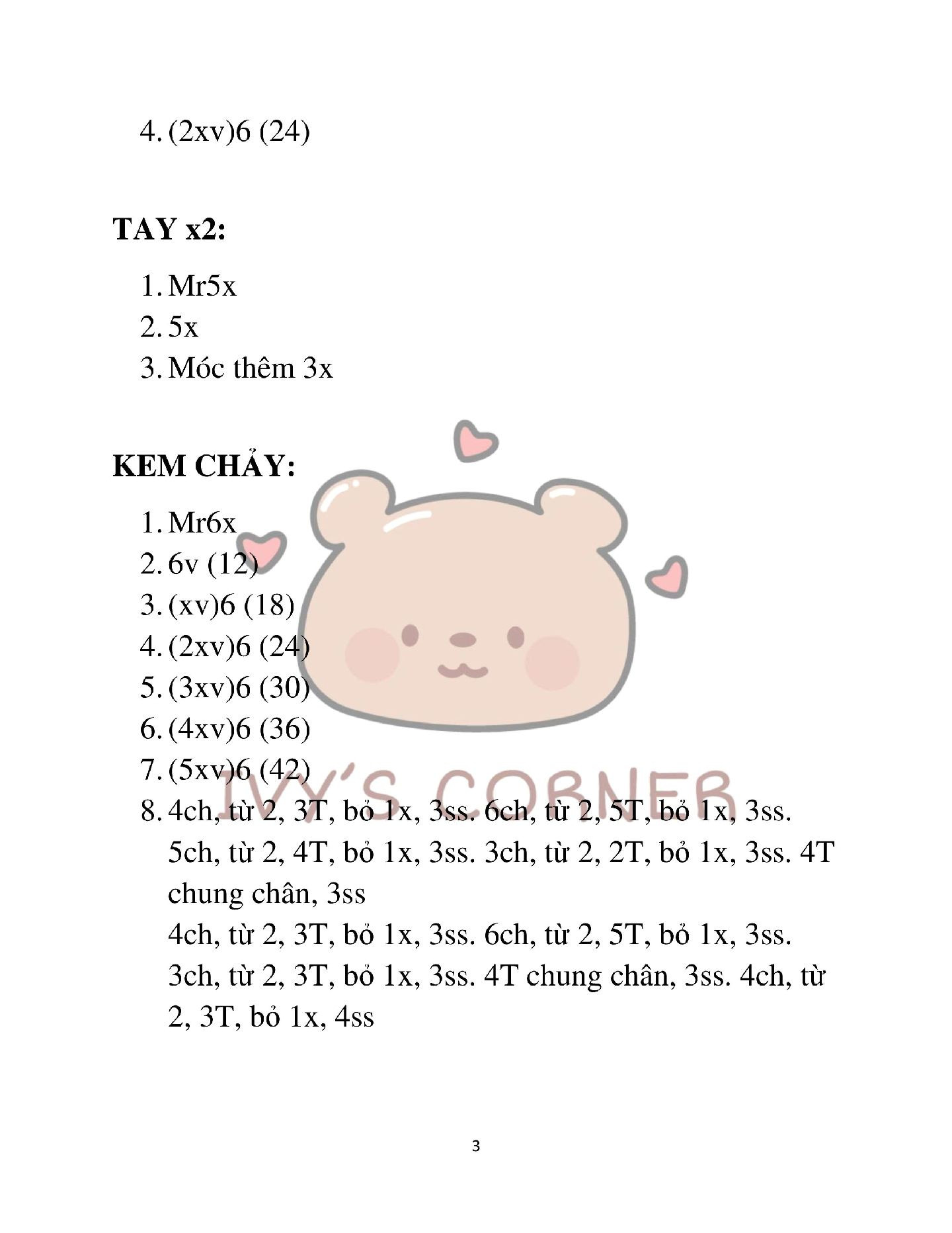 Chart móc set kem ốc quế