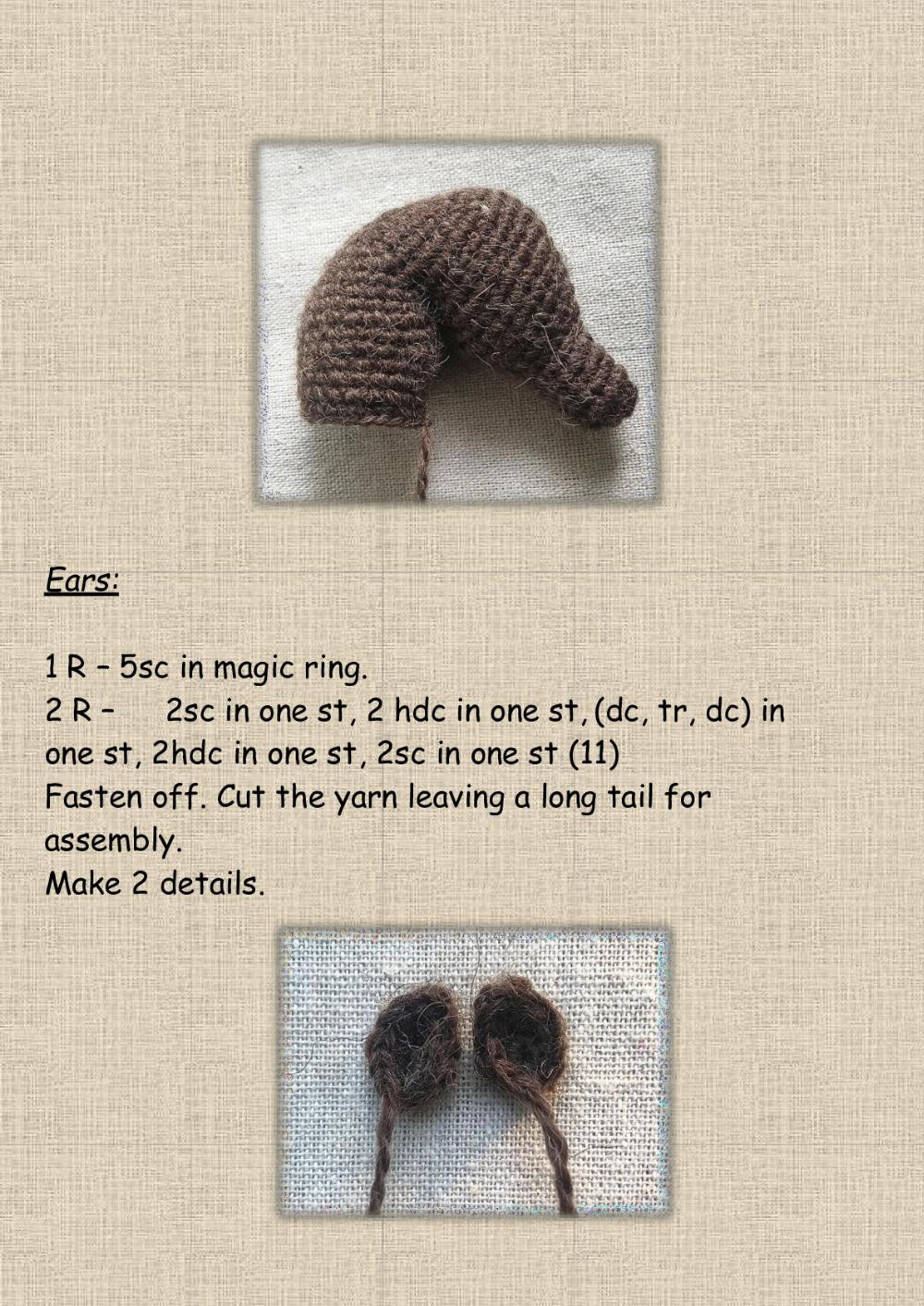 Crochet and knitting pattern “Horse”