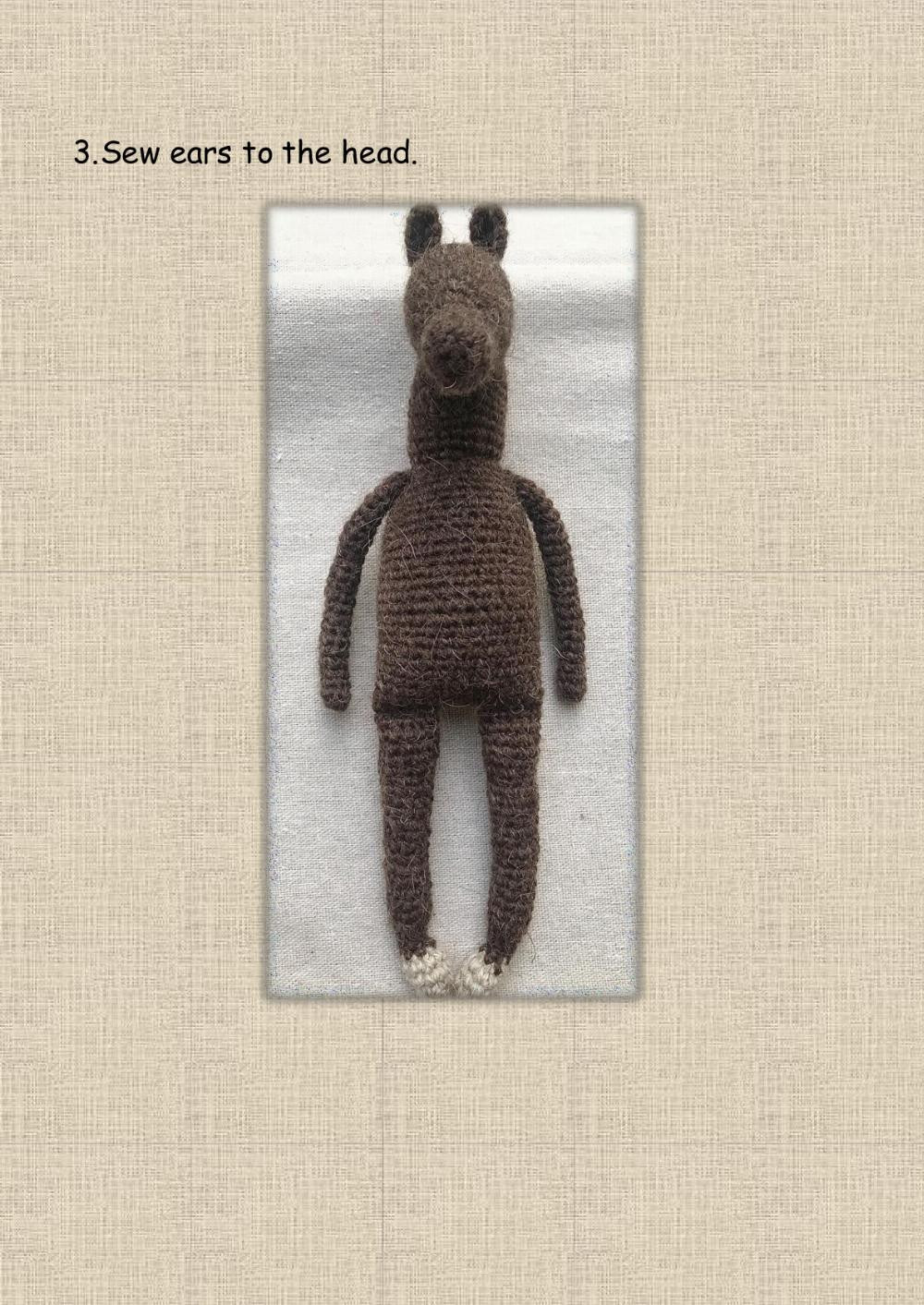 Crochet and knitting pattern “Horse”