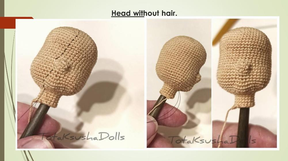 Crochet doll, based body