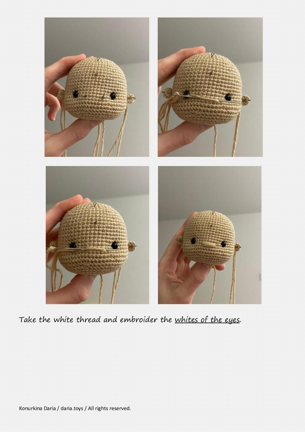 Crochet pattern «Alice, the Doll»