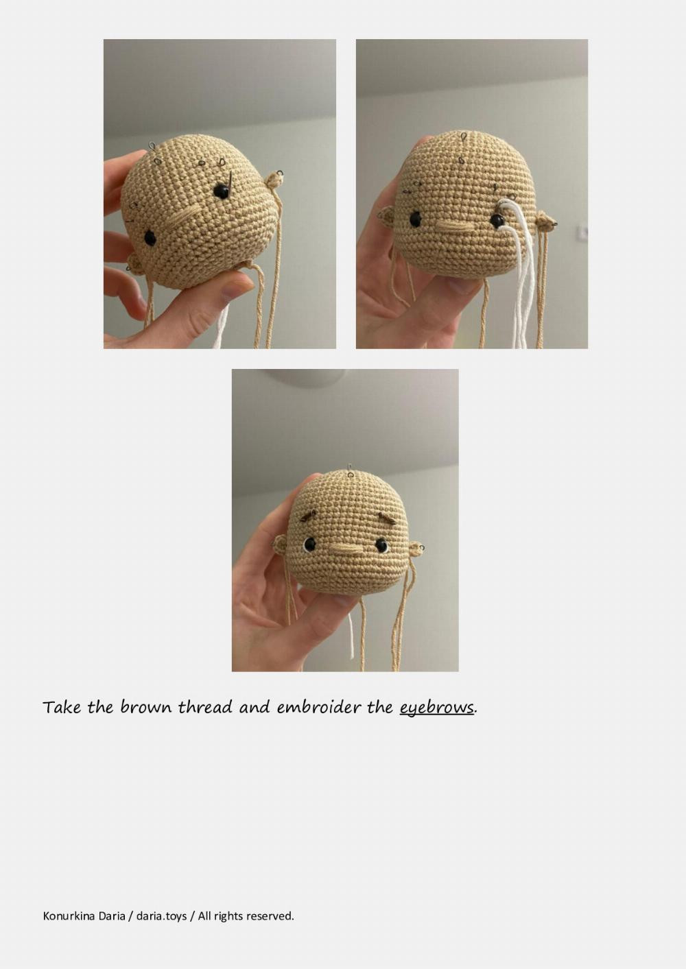 Crochet pattern «Alice, the Doll»