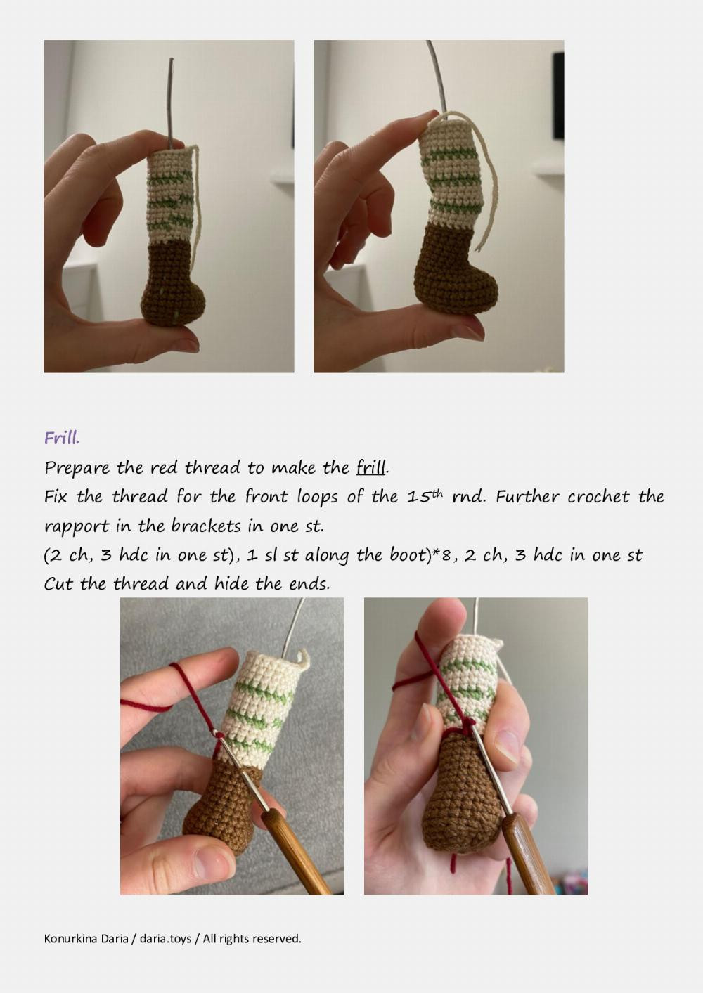 Crochet pattern «Alice, the Doll»