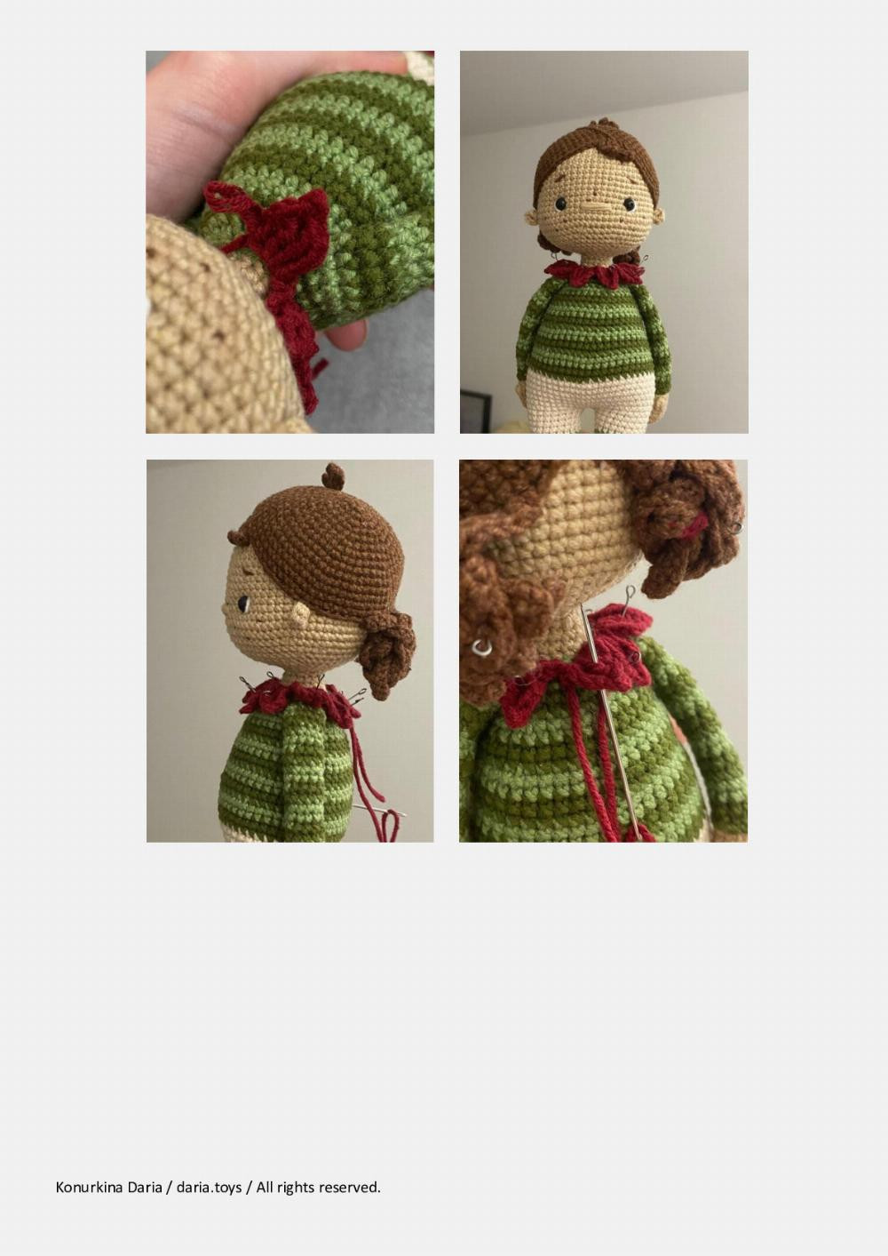 Crochet pattern «Alice, the Doll»