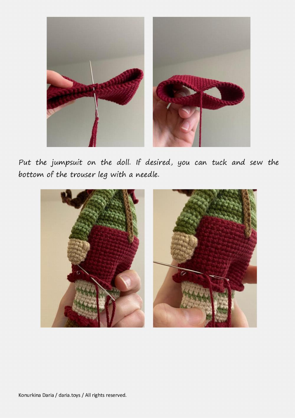 Crochet pattern «Alice, the Doll»