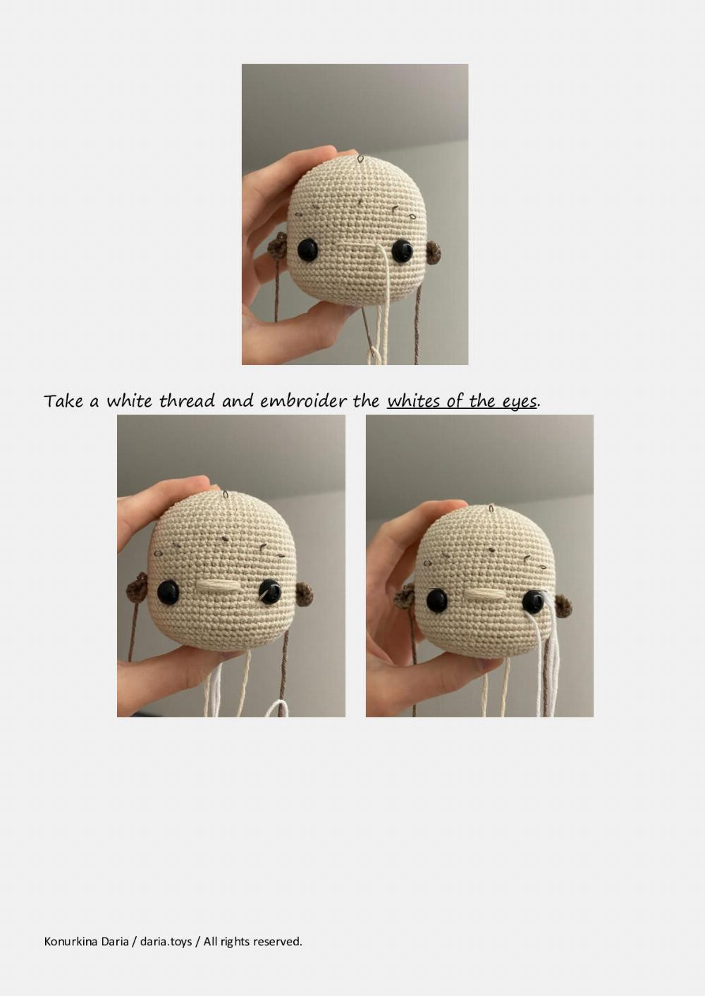 Crochet pattern «Alisha, the Doll»