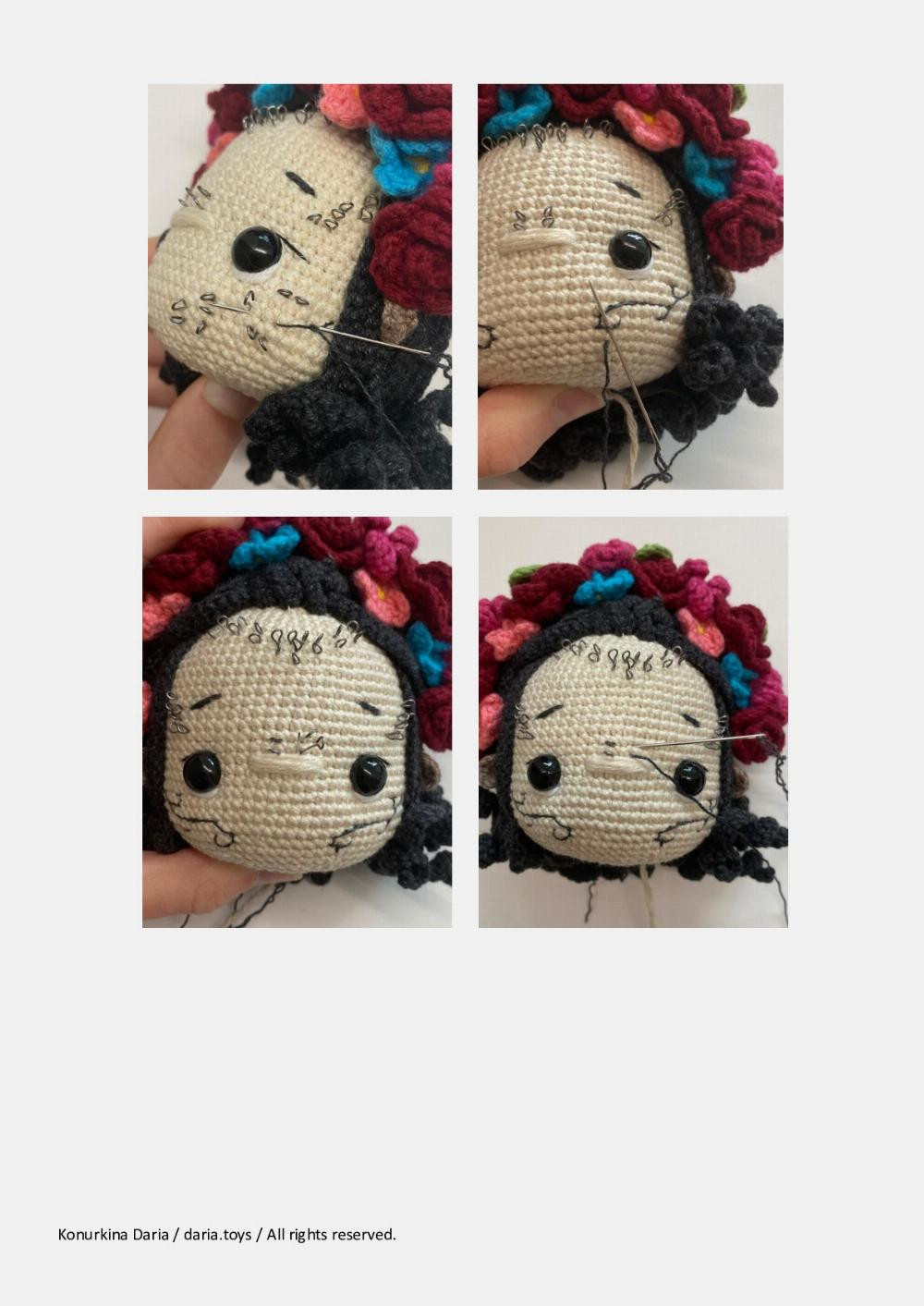 Crochet pattern «Alisha, the Doll»