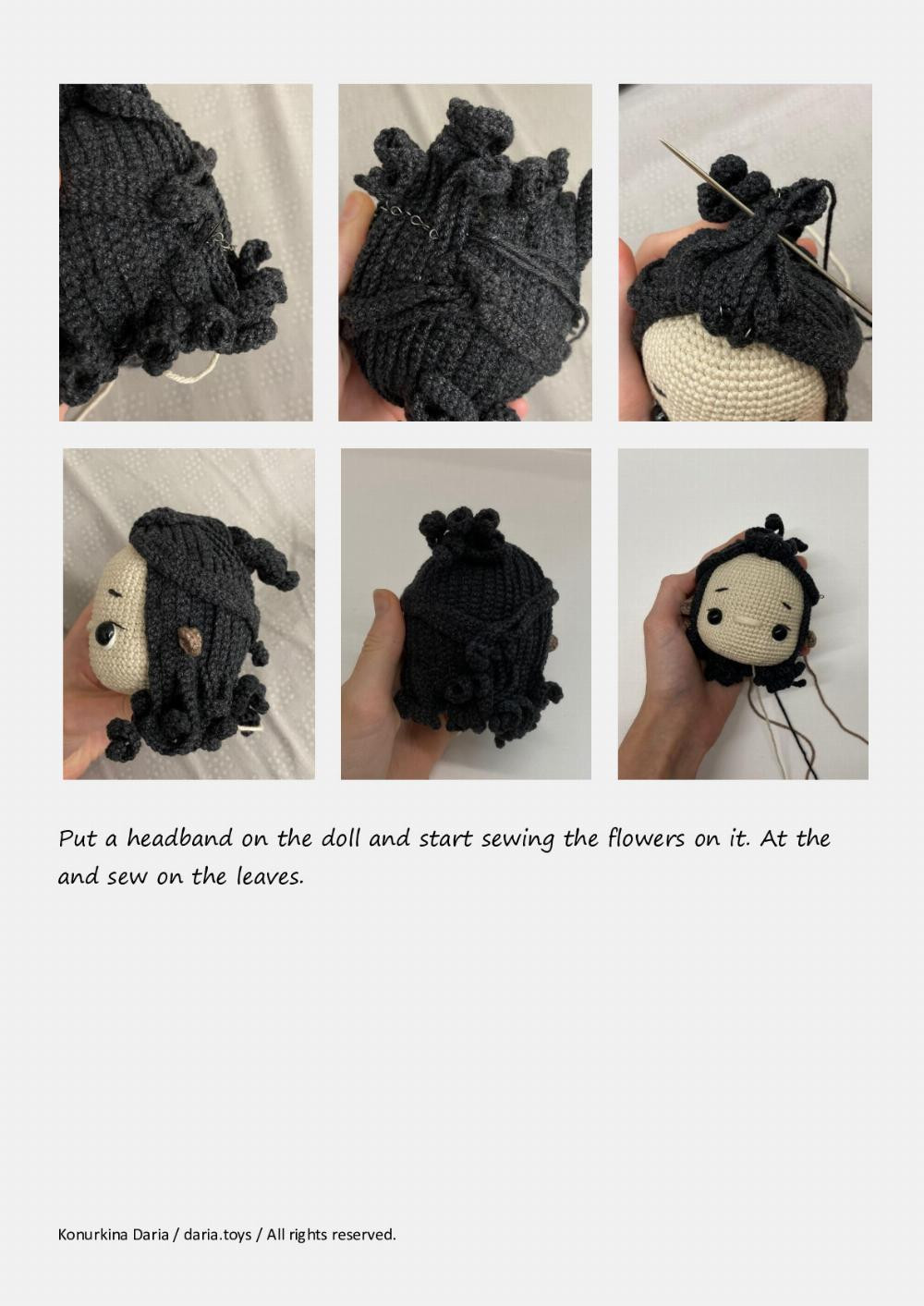 Crochet pattern «Alisha, the Doll»