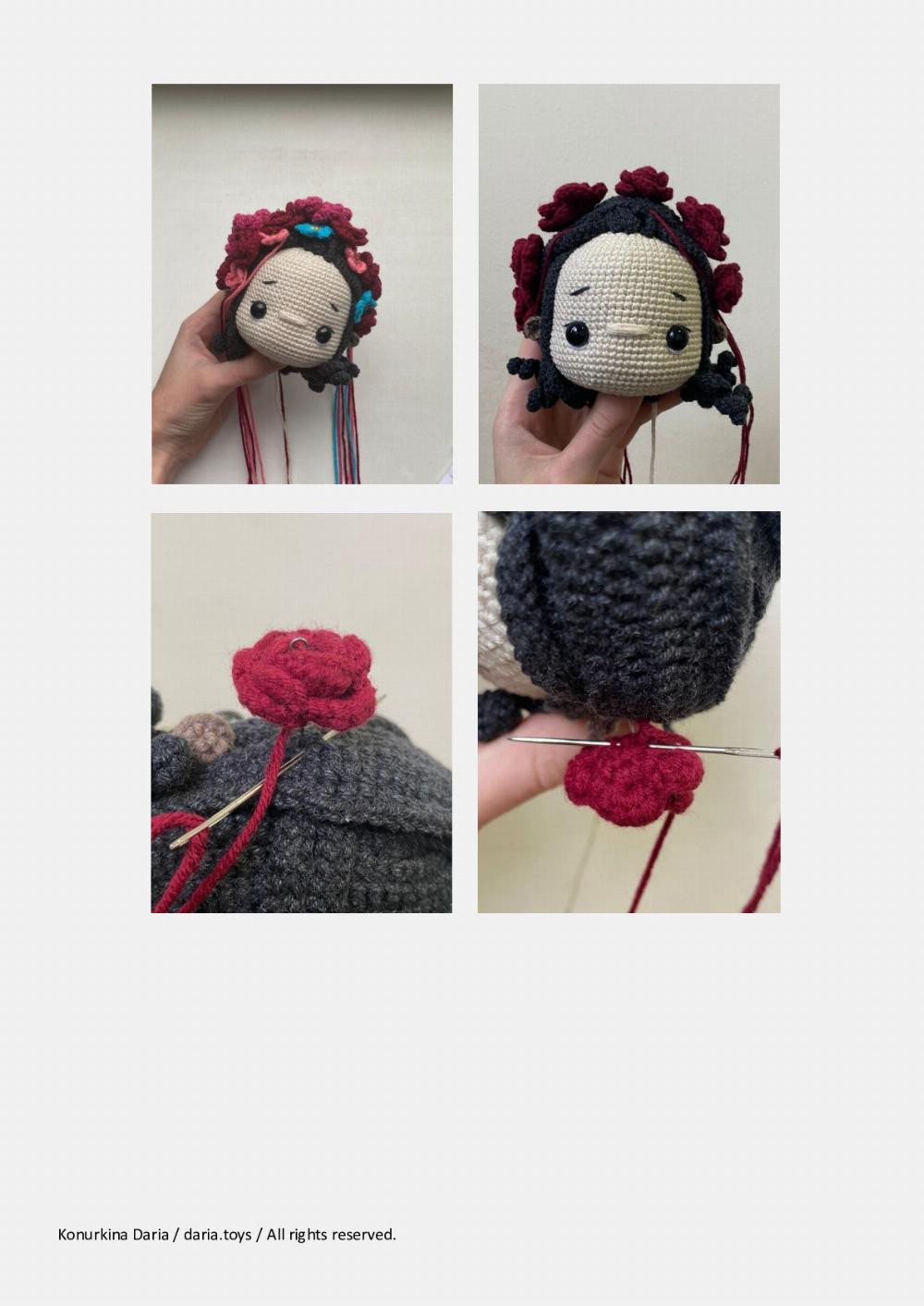 Crochet pattern «Alisha, the Doll»