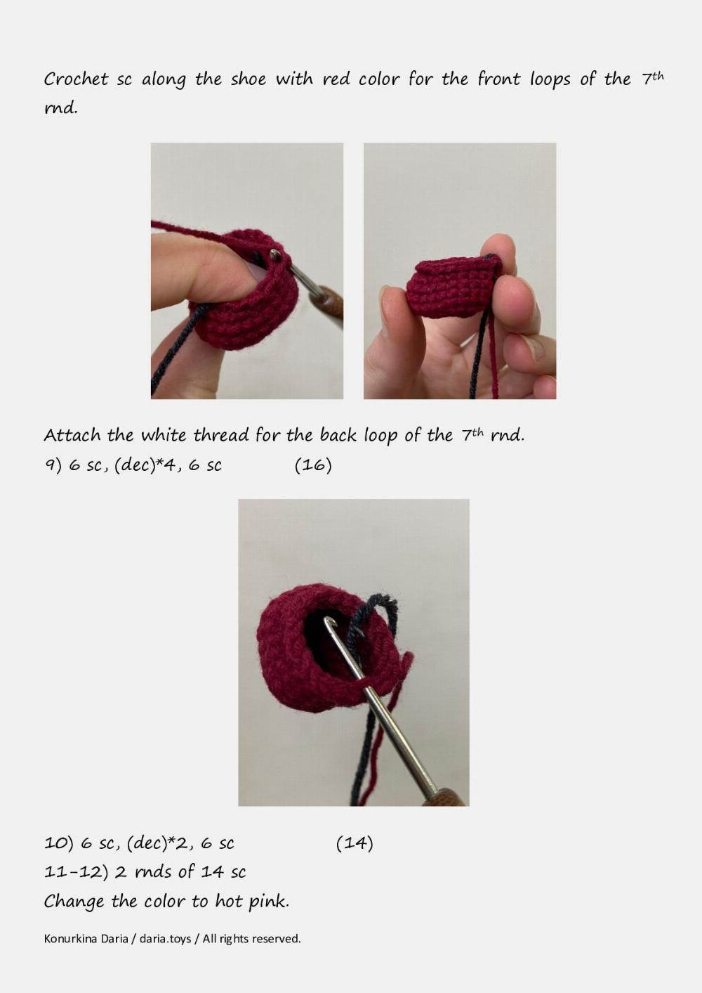 Crochet pattern «Alisha, the Doll»