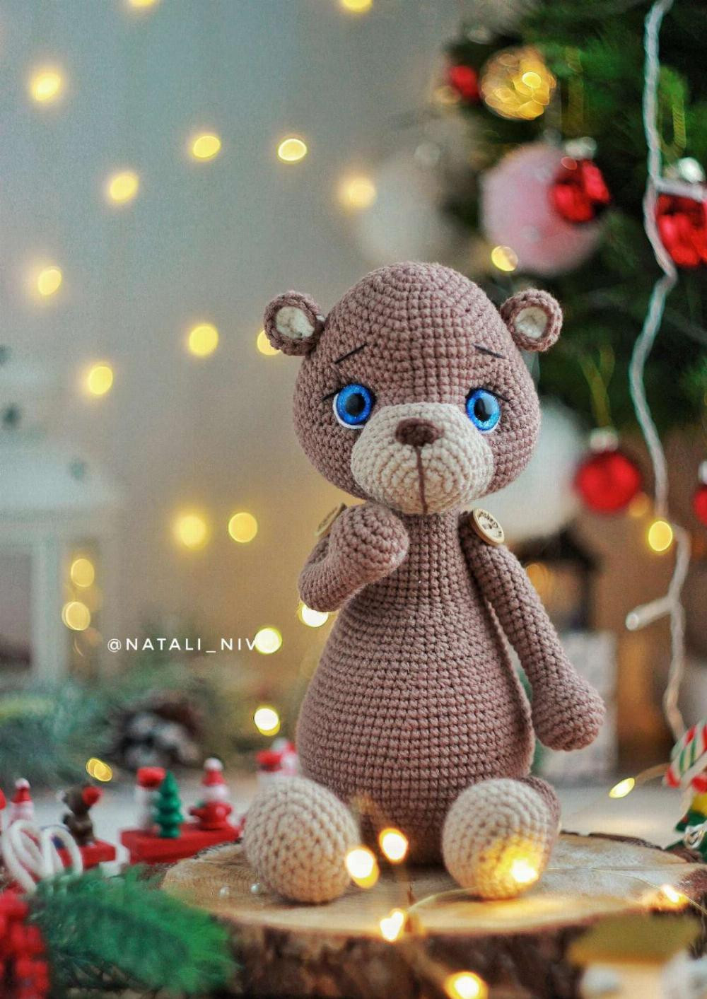 crochet pattern bear dandy