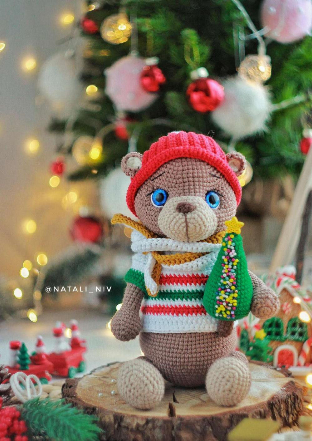 crochet pattern bear dandy