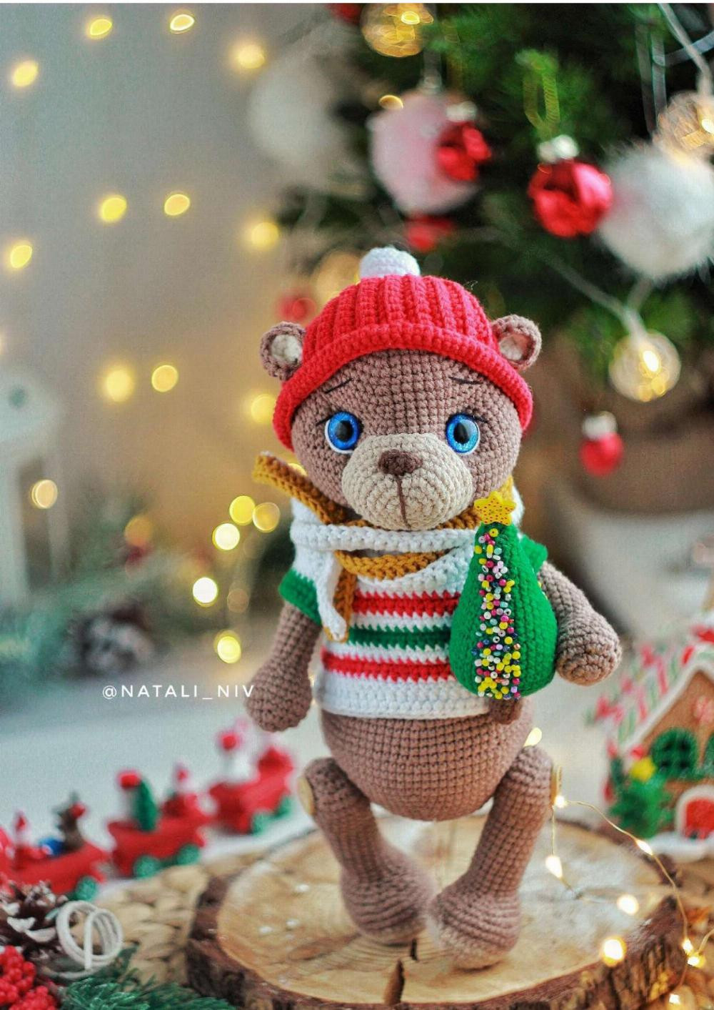 crochet pattern bear dandy