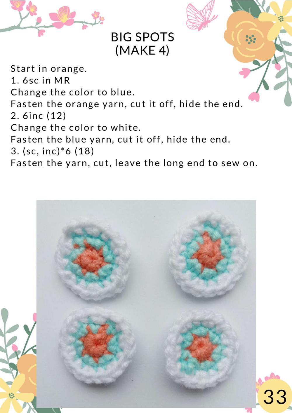 CROCHET PATTERN Butterfly doll