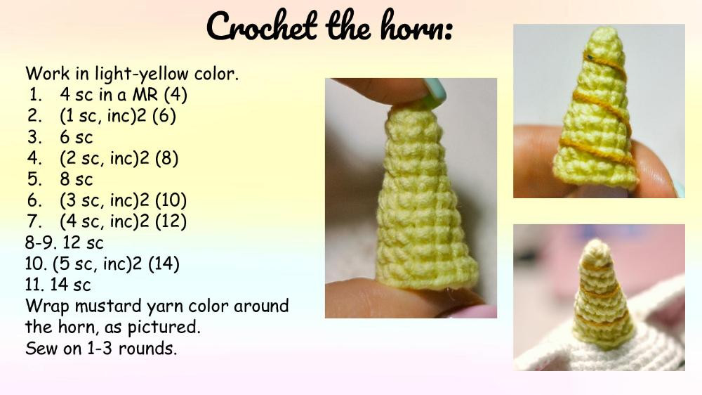 Crochet pattern Cat the Unicorn