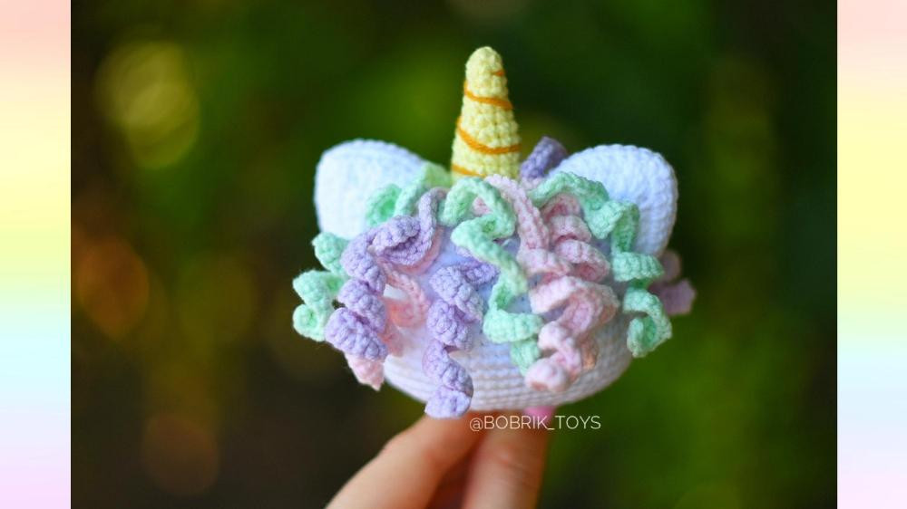 Crochet pattern Cat the Unicorn