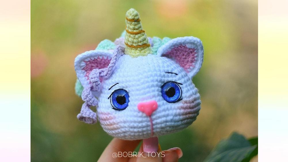 Crochet pattern Cat the Unicorn