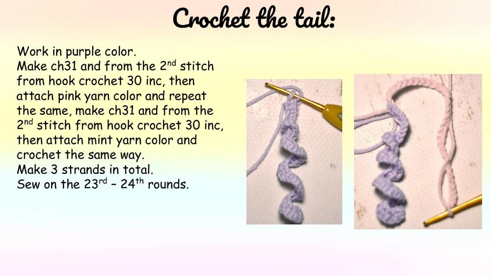 Crochet pattern Cat the Unicorn