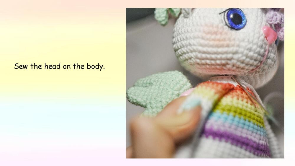 Crochet pattern Cat the Unicorn