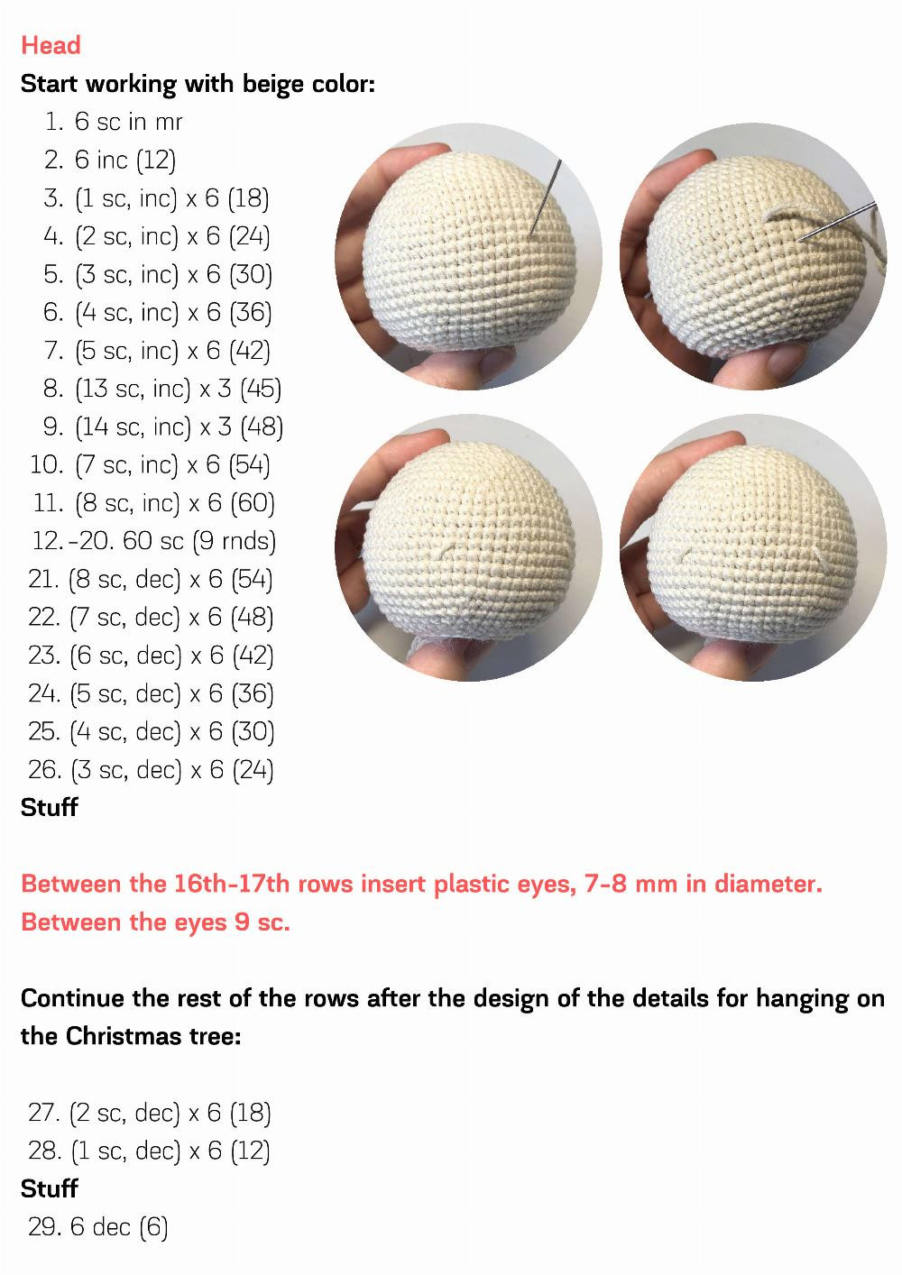 CROCHET PATTERN "CHRISTMAS DECORATIONS"