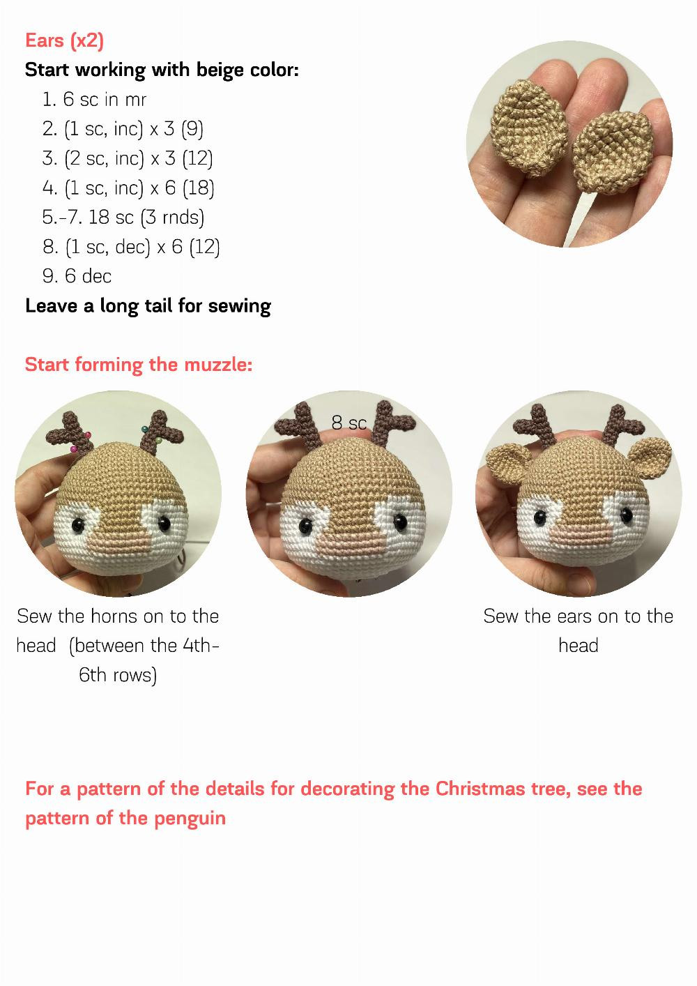 CROCHET PATTERN "CHRISTMAS DECORATIONS"