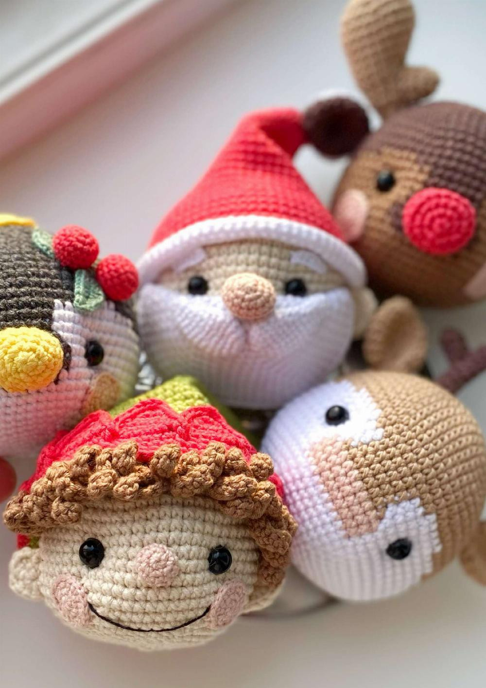 CROCHET PATTERN "CHRISTMAS DECORATIONS"