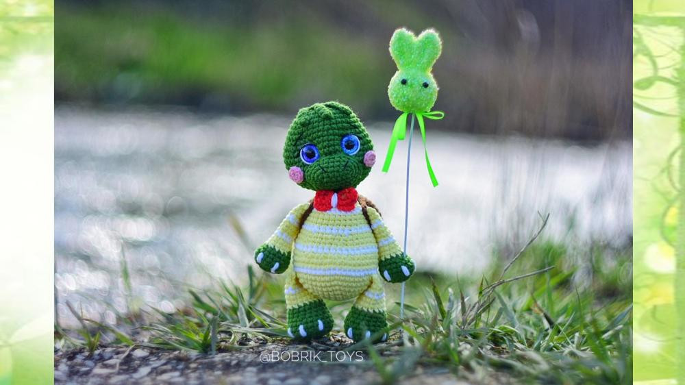 Crochet pattern Cuddle turtle